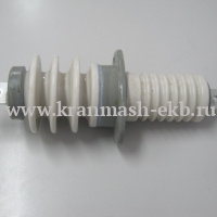 Изолятор проходной керамический ИПУ-10/630-7,5 I УХЛ 1 овальный фланец