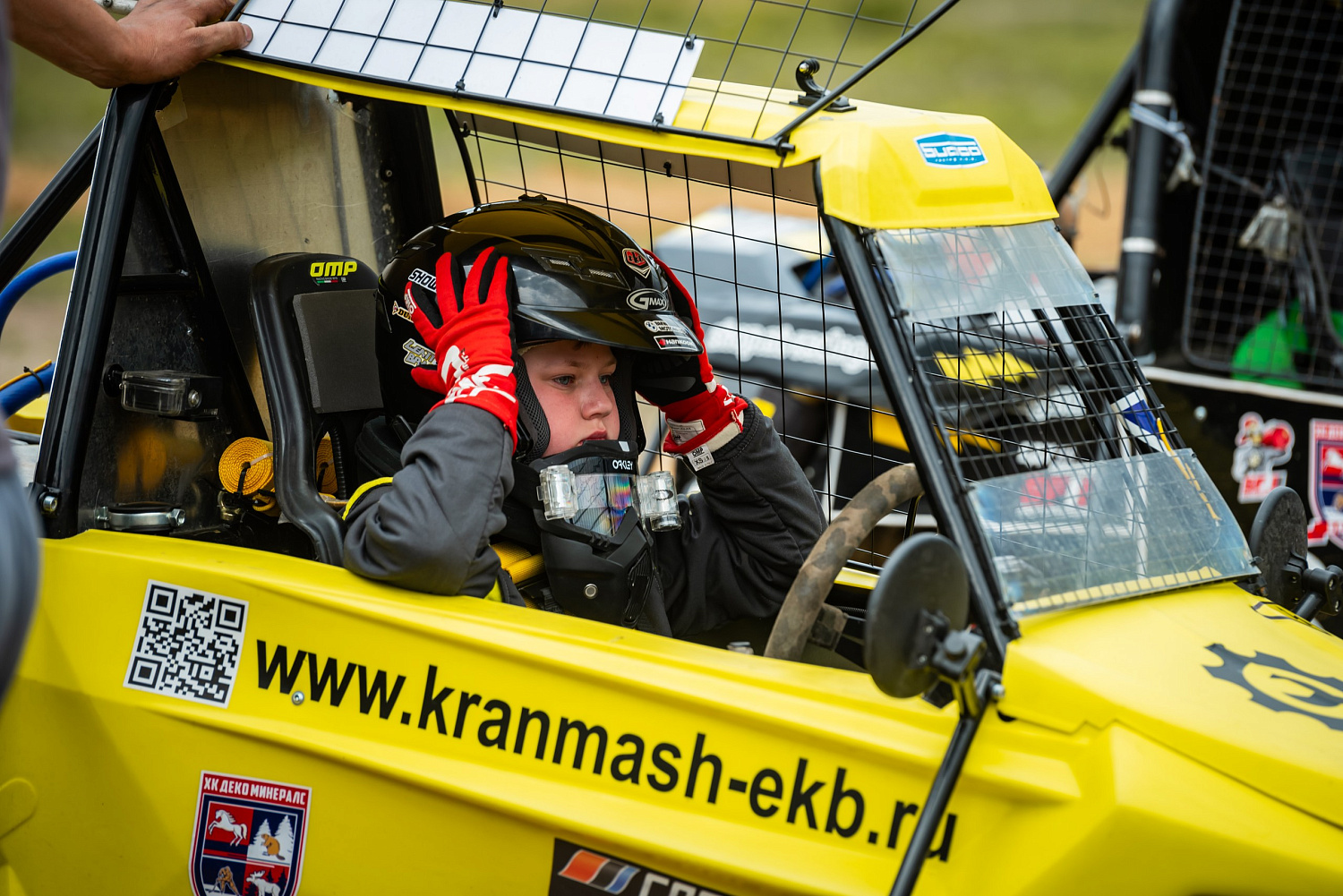 Кранмаш поддержал Льва Брагина на Чемпионате России по автокроссу в Воронеже